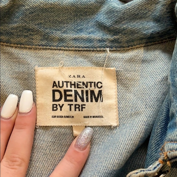 Zara oversized jean jacket - Picture 4 of 4